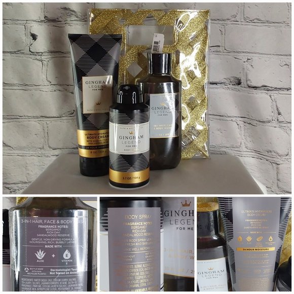 BATH & BODY WORKS 'LEGEND' 4-PIECE GIFT SET BODY WASH, LOTION, MIST & GIFT BAG - Picture 11 of 15